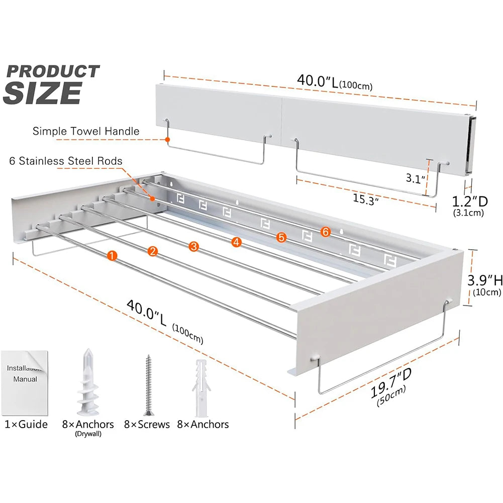 Linellee™ Invisible Drying Rack