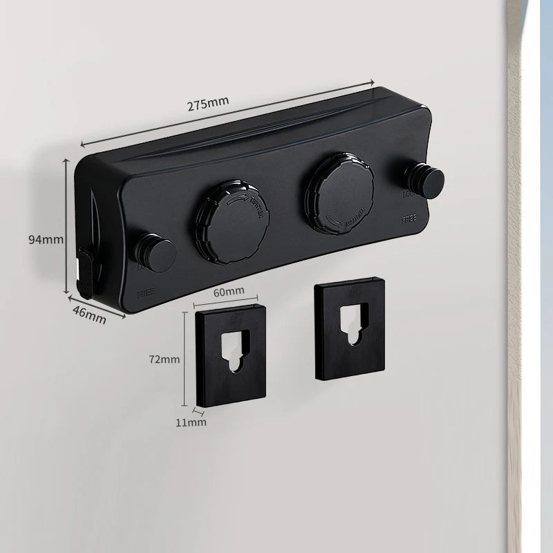 New Style Clothes Line Dryer Bathroom Drying Rack Clothes Rack Laundry Drying Hanger Double Layer WB3029